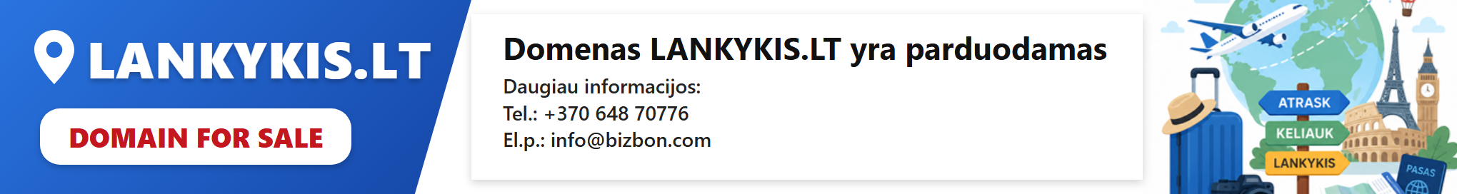 Domenas LANKYKIS.LT parduodamas