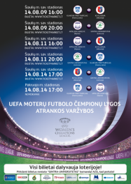UEFA MOTERŲ FUTBOLO ČEMPIONŲ LYGOS ATRANKOS VARŽYBOS