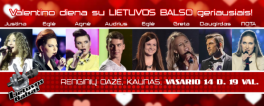 Šv. Valentino diena 2015 su Lietuvos balso geriausiais